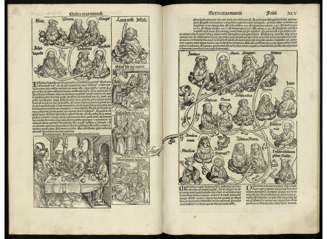 Hartmann Schedel & Anton Koberger, Liber chronicarum, 12 de julio 1493. Biblioteca Nacional de España, INC/1017