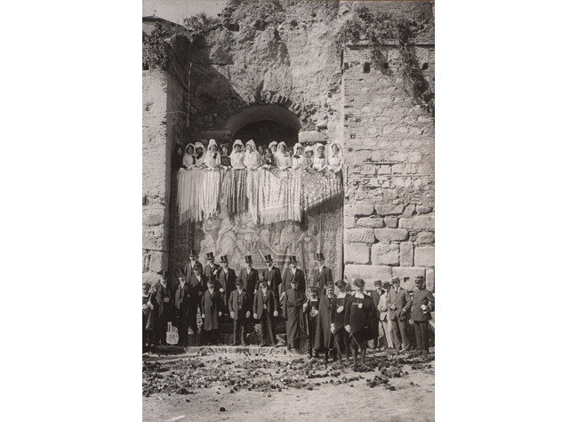 Recepción del Primer Ministro francés Poincaré en Toledo, 1913. Colección Museo del Romanticismo. MNR CE30802