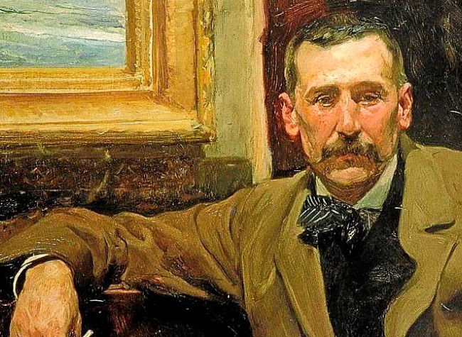 Joaquín Sorolla. Retrato de Benito Pérez Galdós (1894)