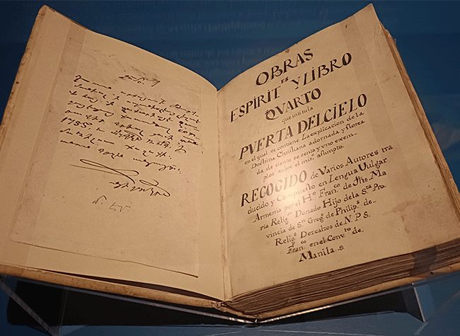 Puerta del Cielo (1775), Manila