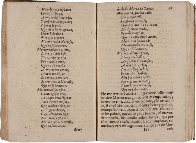 María de Zayas y Sotomayor, Novelas amorosas y exemplares. BNE R/1542 (pág 61)