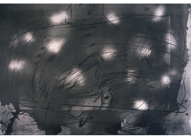 Serigrafía de Antoni Tàpies