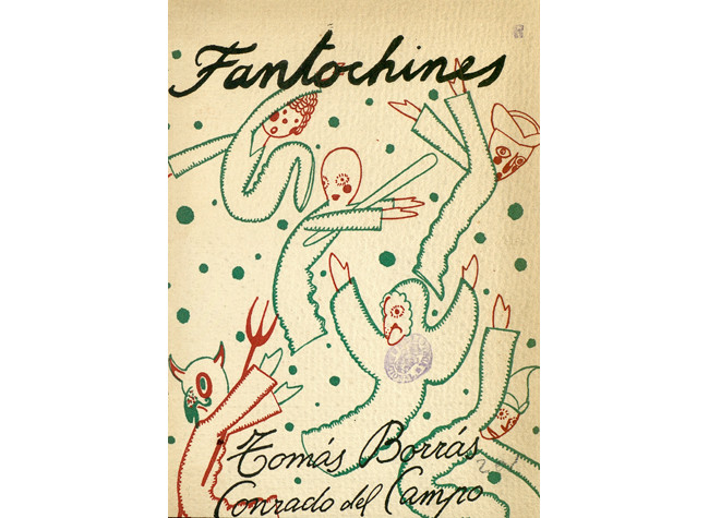 Tomás Borrás, Fantochines, Música de Conrado del Campo, ilustraciones de Luis Bagaría. Madrid. Marineda, 1923
