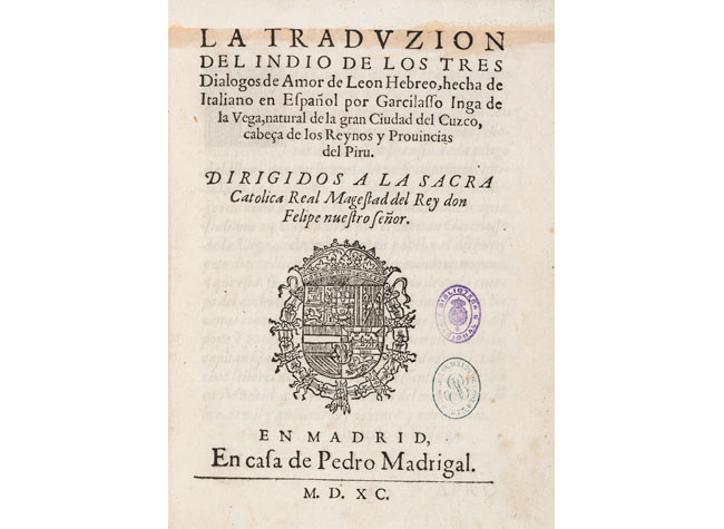 La traducción del indio de los tres Diálogos de Amor. U/396
