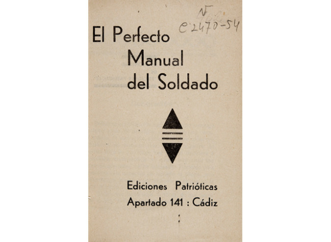 Portada del Perfecto manual del soldado