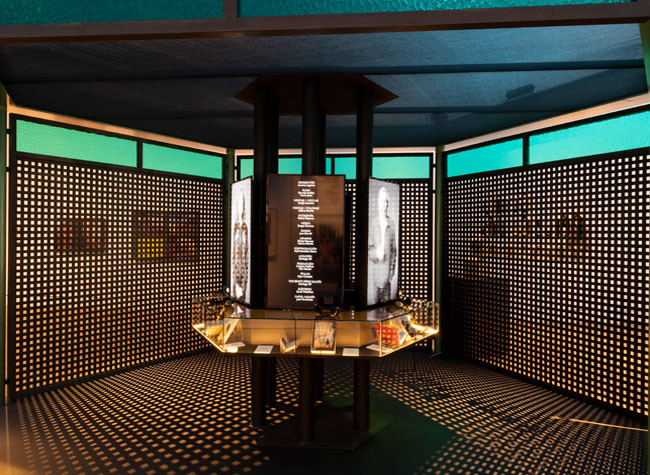 Montaje de la exposición Benito Pérez Galdós. La verdad humana