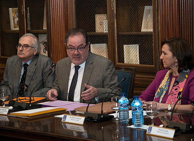 Presentación de un manuscrito inédito de La colmena de Camilo José Cela. BNE, 06/02/2013