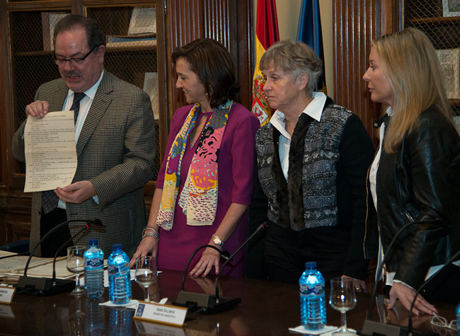 Presentación de un manuscrito inédito de La colmena de Camilo José Cela. BNE, 06/02/2013