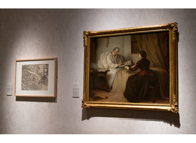 Sala de la exposición de Miguel de Cervantes: de la vida al mito (1616-2016)