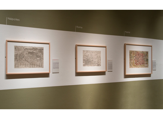 Sala de la exposición de Miguel de Cervantes: de la vida al mito (1616-2016)
