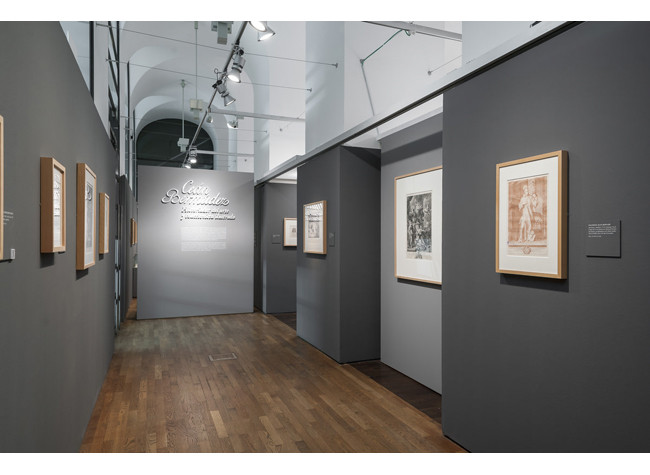 Sala de la exposición Ceán Bermúdez, historiador del arte y coleccionista ilustrado