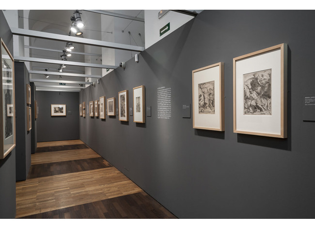Sala de la exposición Ceán Bermúdez, historiador del arte y coleccionista ilustrado