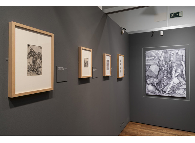 Sala de la exposición Ceán Bermúdez, historiador del arte y coleccionista ilustrado