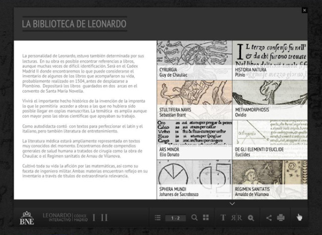 La biblioteca de Leonardo