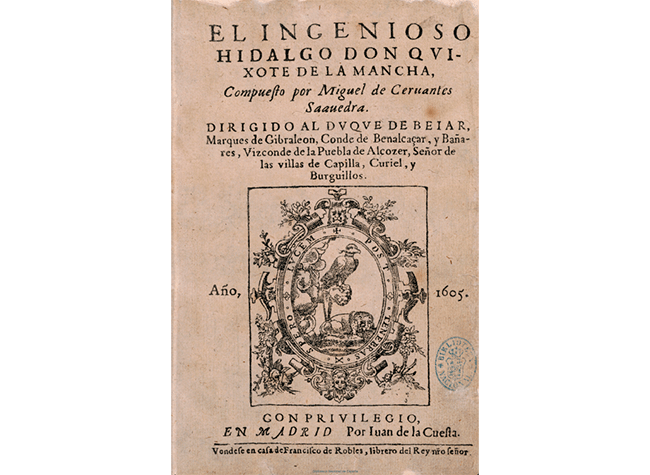 El ingenioso hidalgo don Quixote de la Mancha