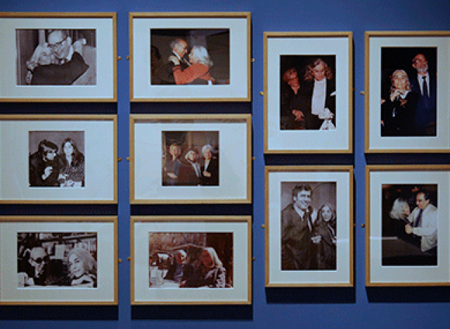 Montaje de la exposición «Carmen Martín Gaite. Un paradigma de mujer de letras»