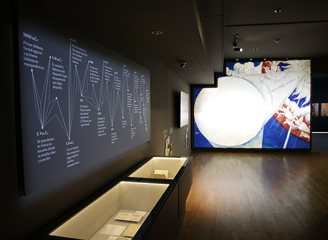 El Infierno y las Maravillas. Espacio expositivo