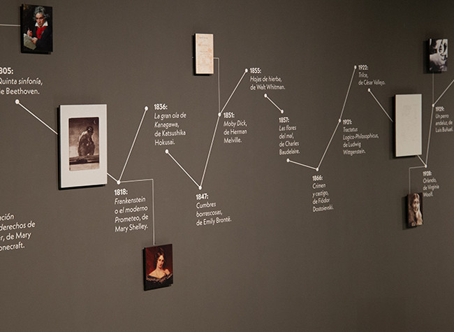 El Infierno y las Maravillas. Espacio expositivo