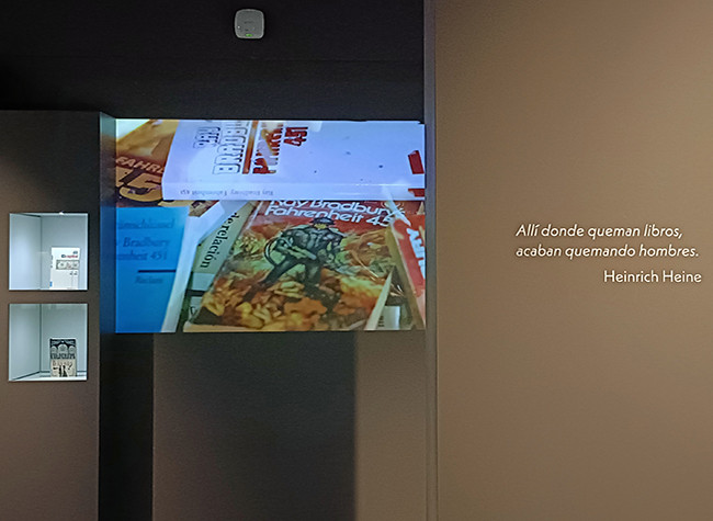 El Infierno y las Maravillas. Espacio expositivo