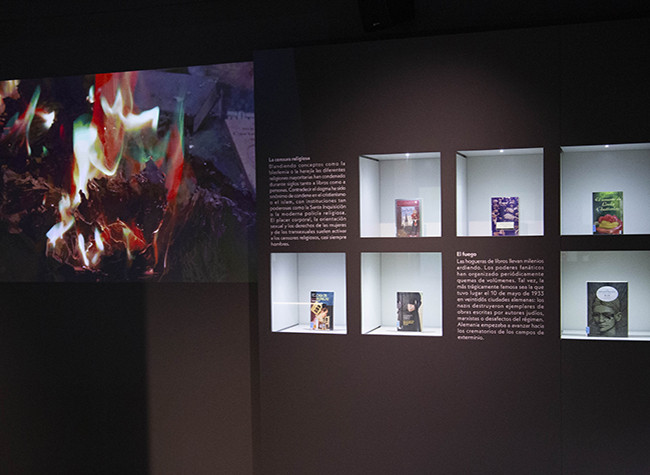 El Infierno y las Maravillas. Espacio expositivo