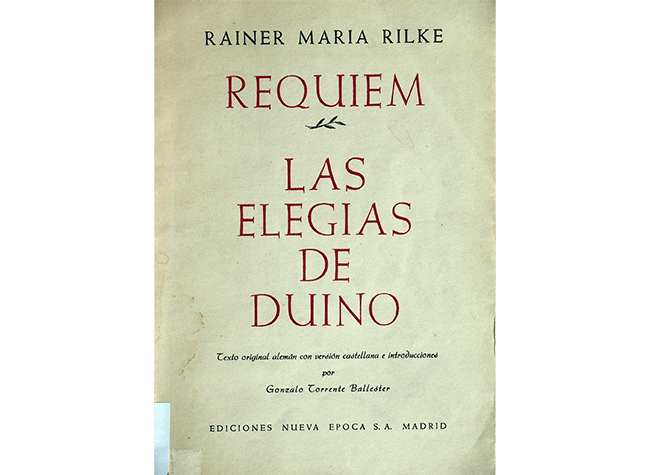 Libro traducido por Gonzalo Torrente Ballester