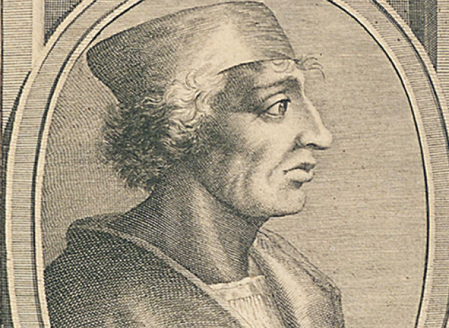 Antonio de Nebrija Gramático y Historiador, Madrid, c. 1750 (Anónimo). Colección Cardedera (IH/5546/8)