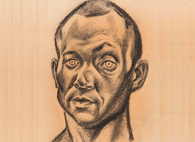 Ricardo Fuente, Retrato de Miguel Hernández, 1941. BNE, DIB/18/2/3255/1-2. Donativo Ricardo Fuente 