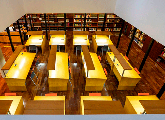 Sala de consulta. Alcalá. © Josefina Blanco