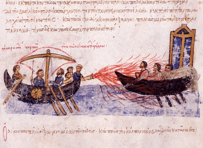 Manuscrito: Synopsis historiarum, signatura VITR/26/2, h. 34v (detalle)