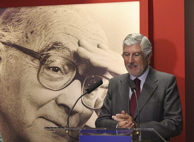 Inauguración Taller de Saramago. João Mira Gomes