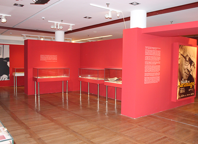 Exposición El taller de Saramago 