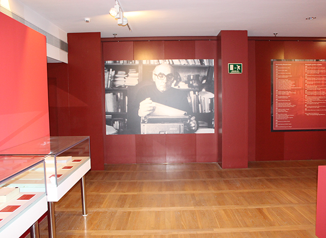 Exposición El taller de Saramago 