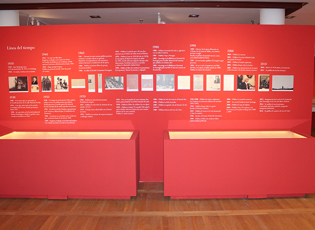 Exposición El taller de Saramago 