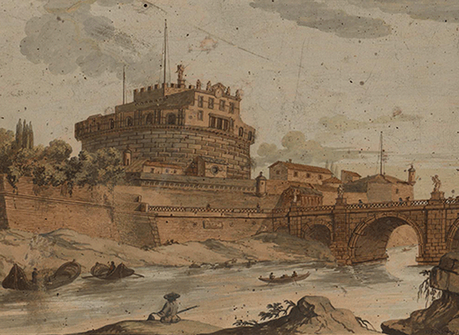 Vista del Castillo de Sant'Angelo (DIB/18/1/2085)