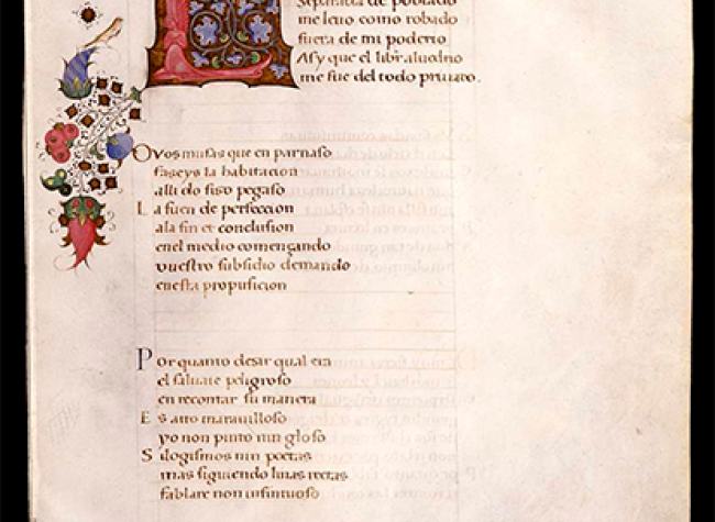 Cancionero de Stúñiga. Signatura: Vitr/17/7