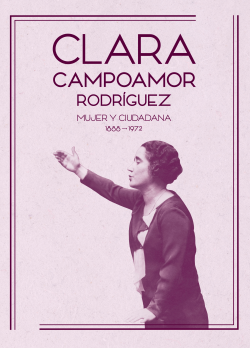 Cubierta Catálogo Clara Campoamor