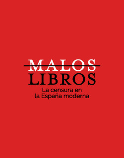 Imagen de la cubierta del catálogo de la exposición Malos Libros