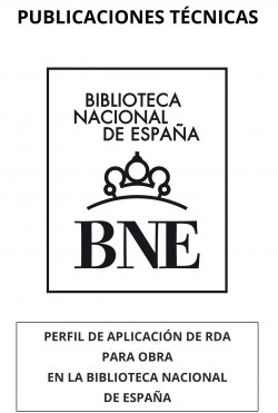 Perfil de aplicación de RDA para Obra en Biblioteca Nacional de España