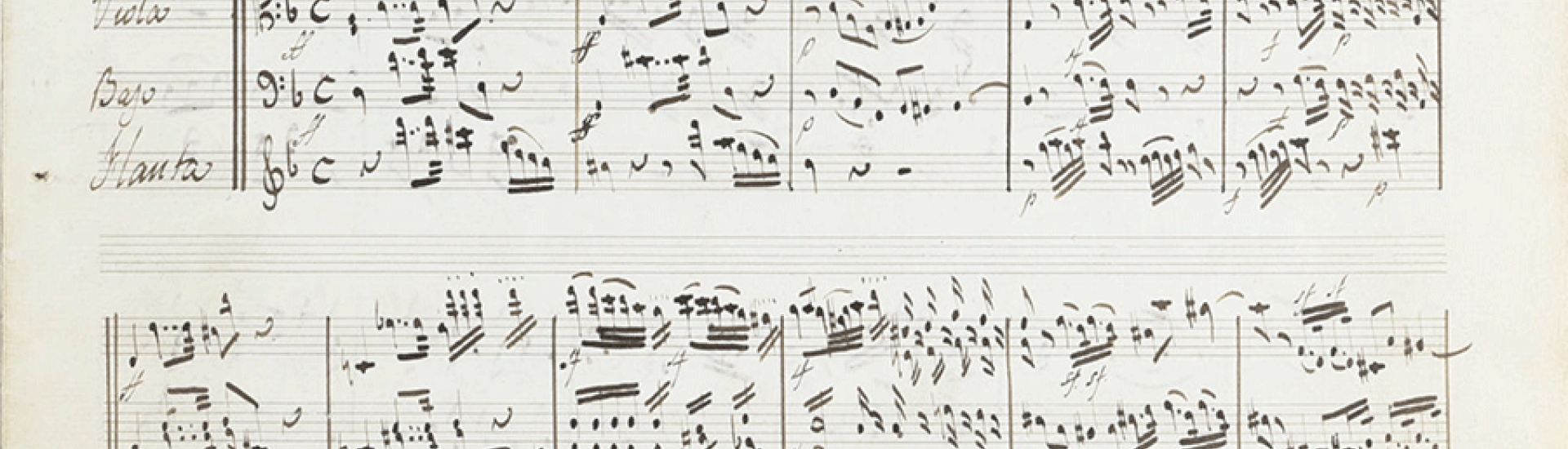 Partitura Las siete palabras