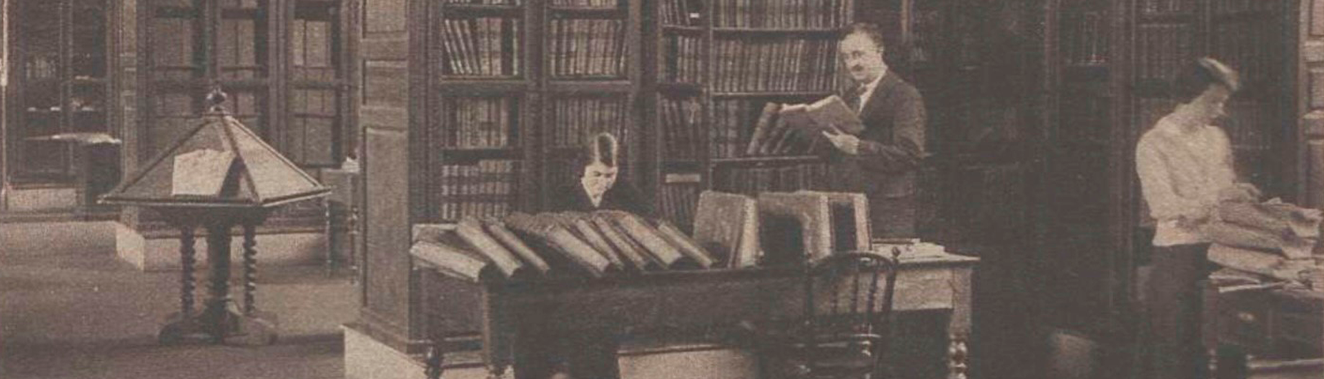 Cuerpo Facultativo de Archiveros, Bibliotecarios y Arqueólogos trabajando en la BNE
