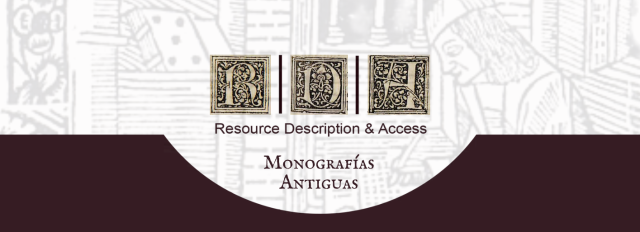 RDA monografías antiguas