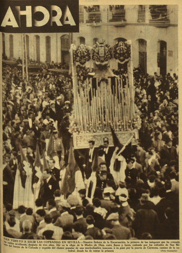 Imagen procesión Semana Santa