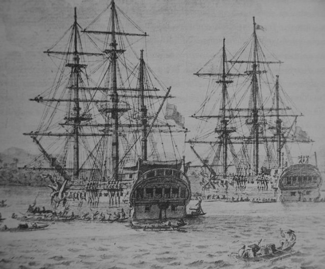 Las corbetas Atrevida y Descubierta. Fernando Brambila - Album fotográfico de la expedición Malaspina