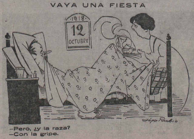 Chiste en el diario La Nación