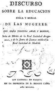 Discurso sobre la educación física y moral de las mugeres