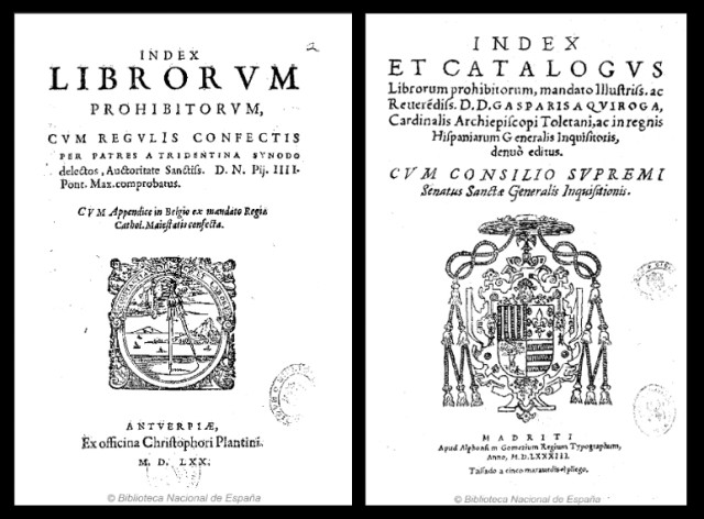 Índice de Benito Arias Montano Índice de Benito Arias Montano