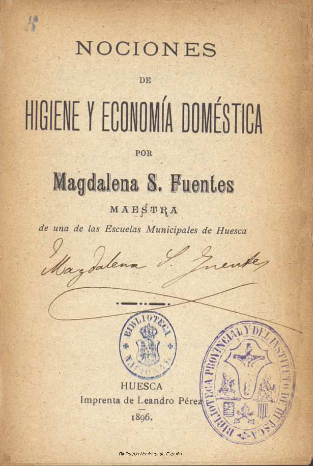 Nociones de higiene y economía doméstica Nociones de higiene y economía doméstica