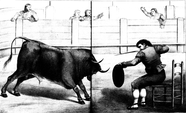 Suertes taurinas: quiebro en la silla