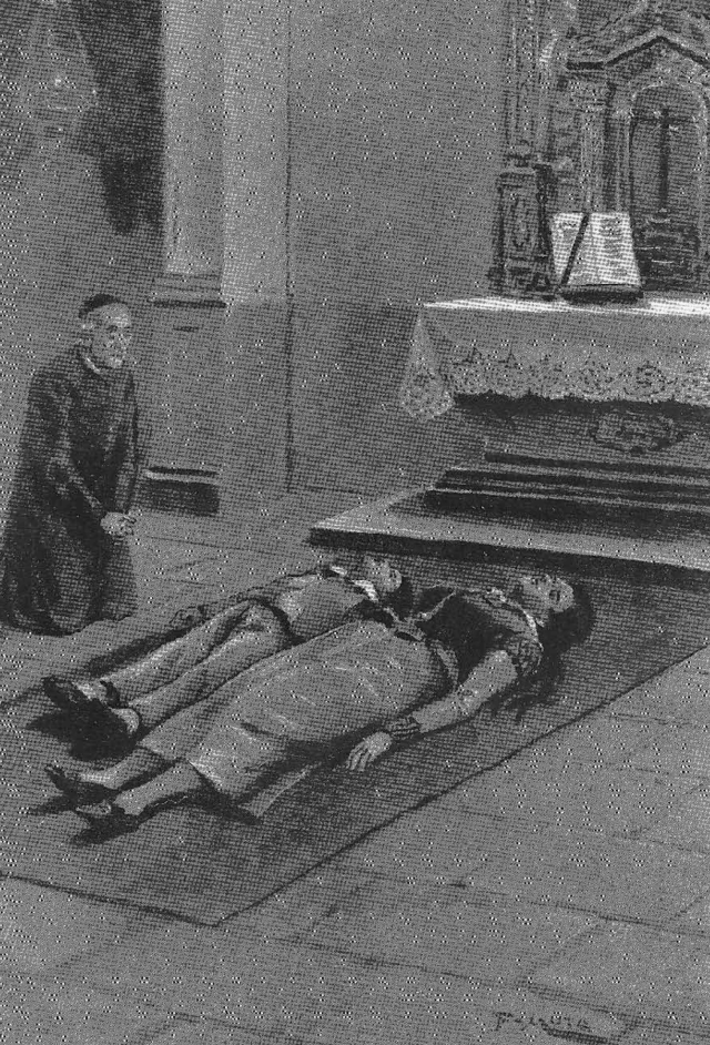 El cadáver de María la Buen pelo junto al de un muchacho en la iglesia de las Maravillas