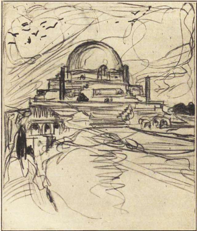 Croquis del Anasagasti en Enseñanza de la Arquitectura Croquis de Anasagasti en Enseñanza de la Arquitectura